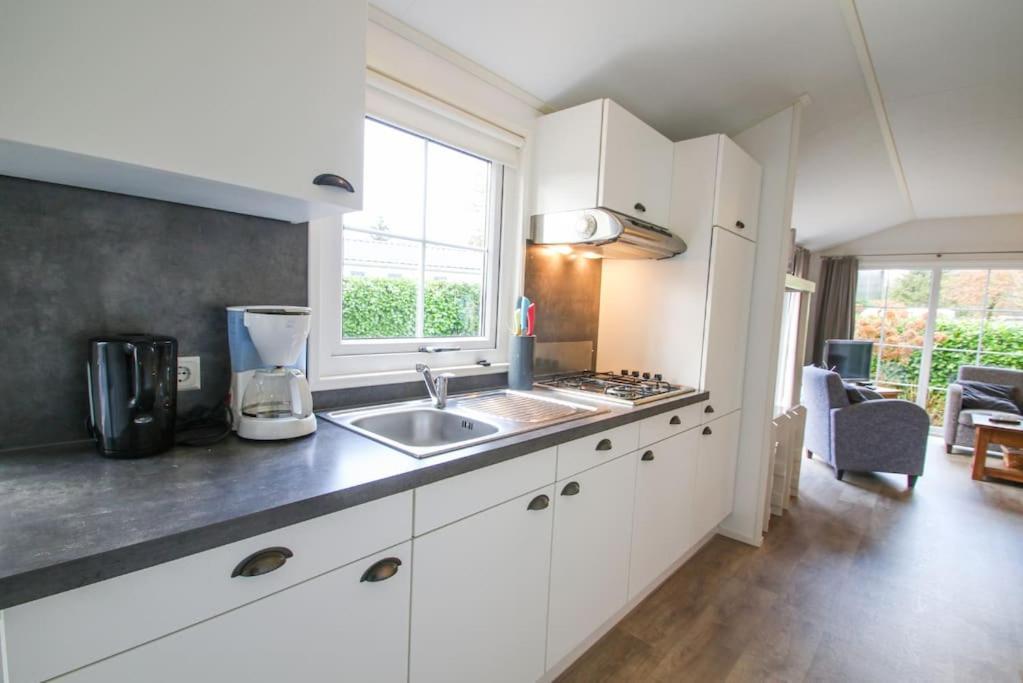 Luxe Vrijstaande Chalet Epe Exteriér fotografie